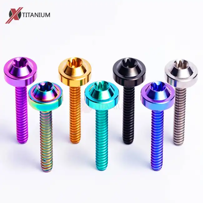 How do grade 5 titanium fairing bolts improve motorcycle performance and safety?